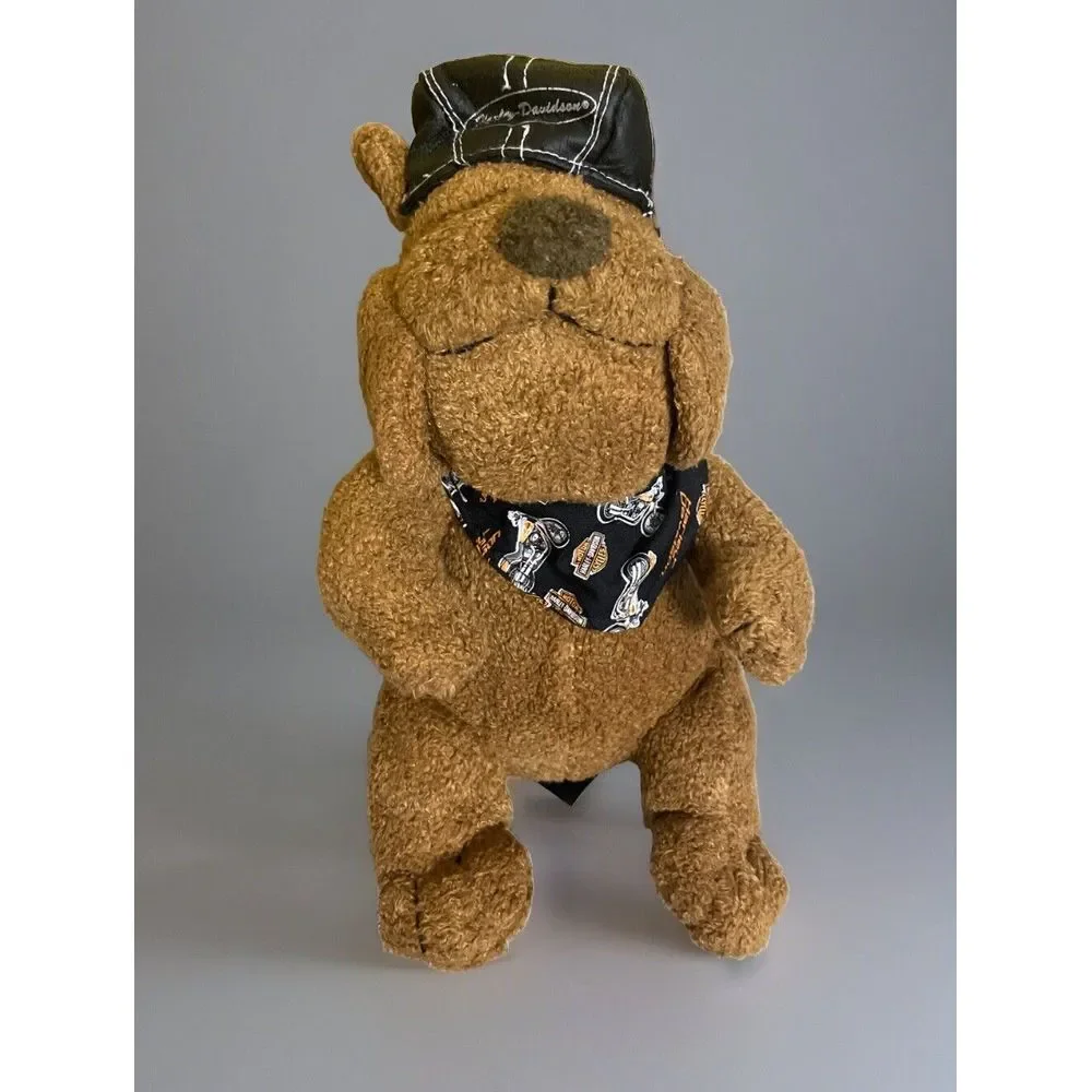 Harley Davidson Knucklehead‎ Bulldog Plush 2003 - VERY GOOD CONDITION!